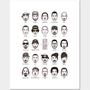 Hip Hop Legends Posters and Art